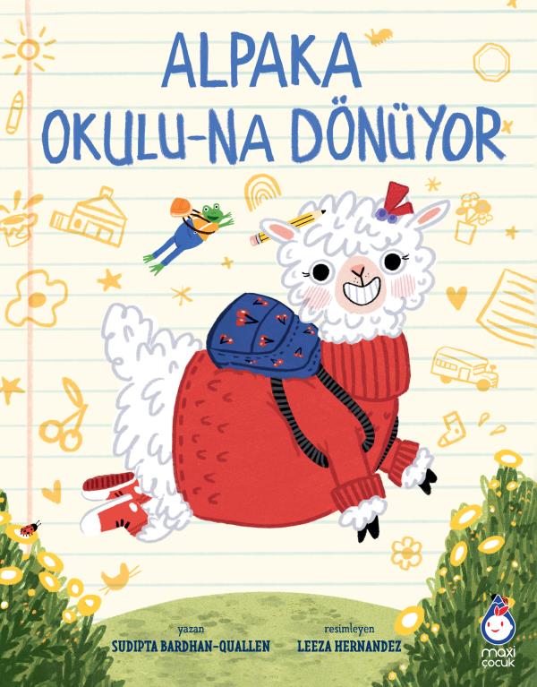 Alpaca Goes Back-a to School