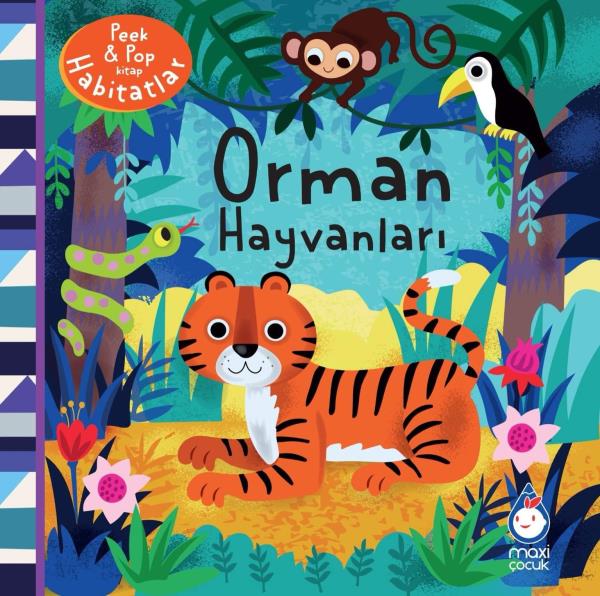 Peek & Pop Jungle Animals 