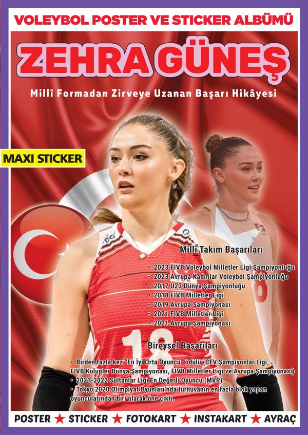 Zehra Güneş Poster ve Sticker Albümü 014