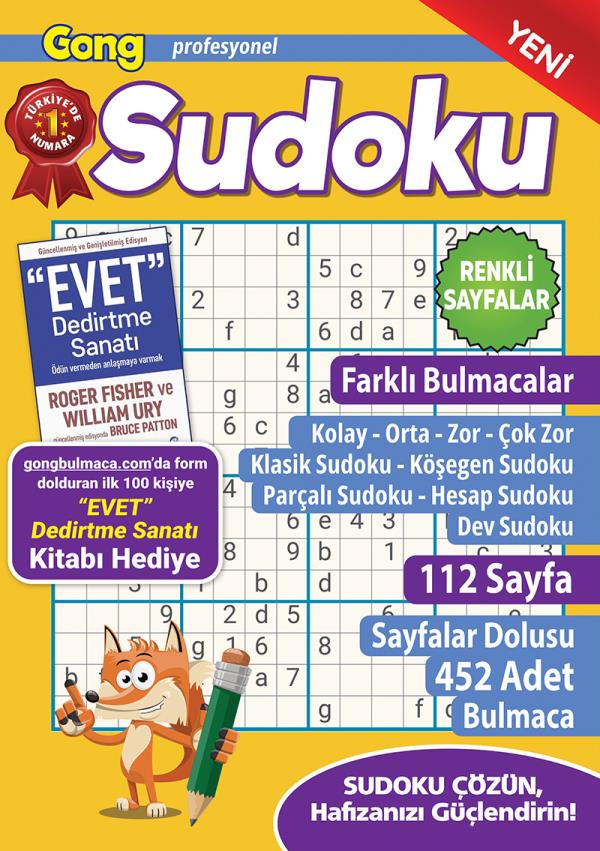 Gong Professıonal Sudoku Issue 22