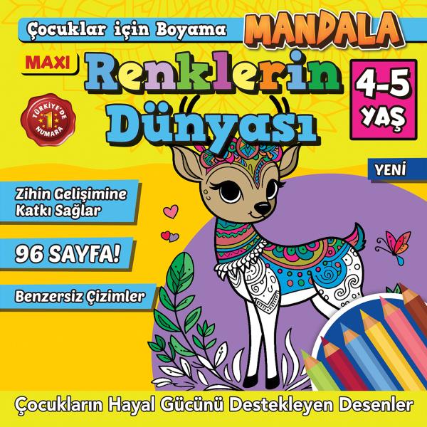 Maxi The World of Colors- Coloring Book For Kids Issue 11