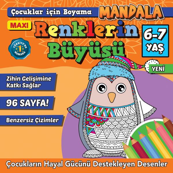 Maxi The Magic of Colors- Coloring Book For Kids Issue 11