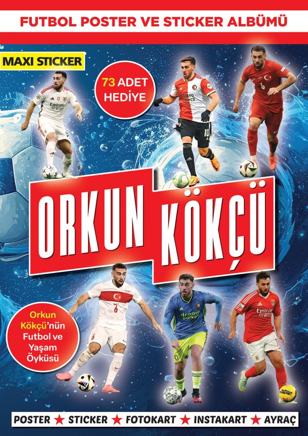Orkun Kökçü Poster ve Sticker Albümü 008