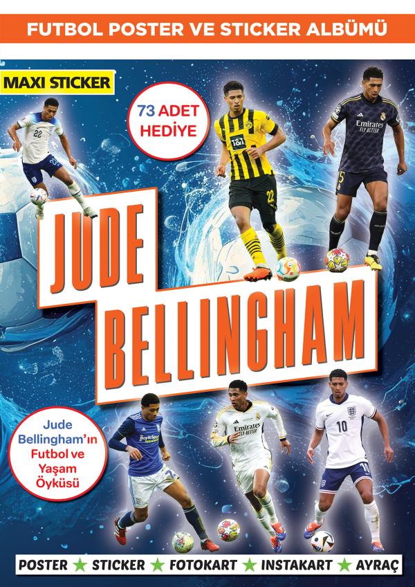 Jude Bellıngham Poster ve Sticker Albümü 009
