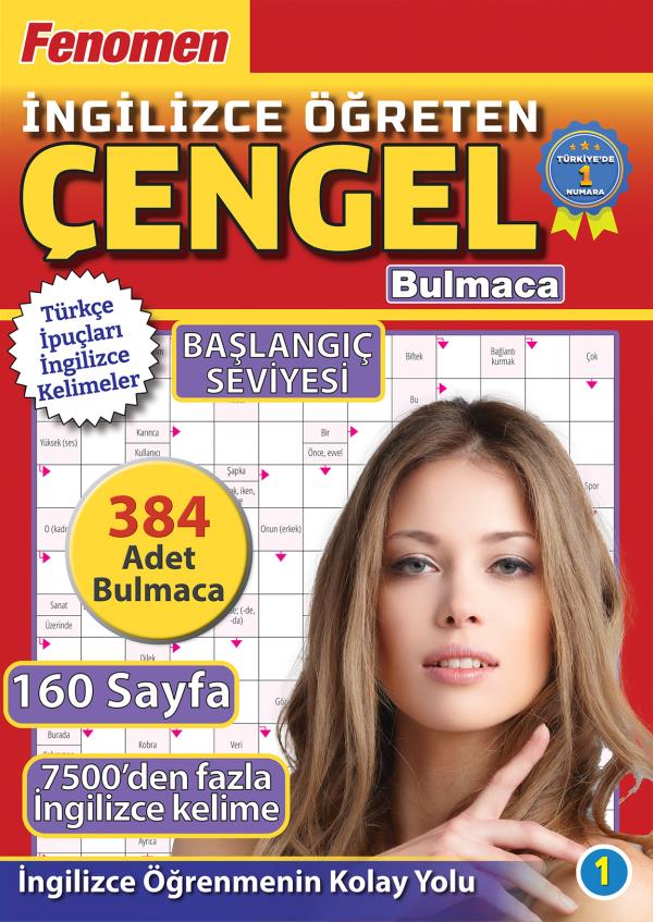 Fenomen İngilizce Öğreten Çengel Bulmaca Başlangıç Seviyesi 