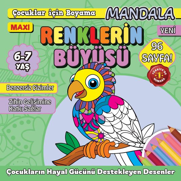 Maxi The Magic of Colors- Coloring Book For Kids Issue 15