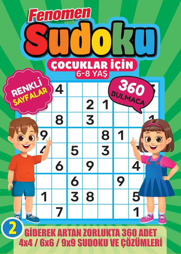 Fenomen Çocuklar İçin Sudoku 6-8 Yaş  2